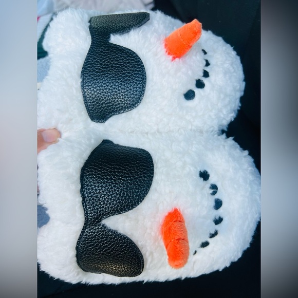 Dearfoams Cozy Comfort Unisex Critter Snowman Scuff Slippers women’s 9- - Picture 7 of 8